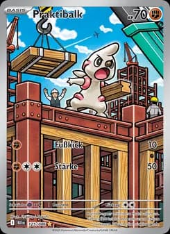 Praktibalk card in German