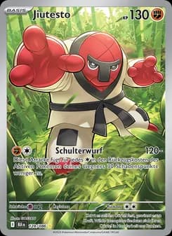 Jiutesto card in German