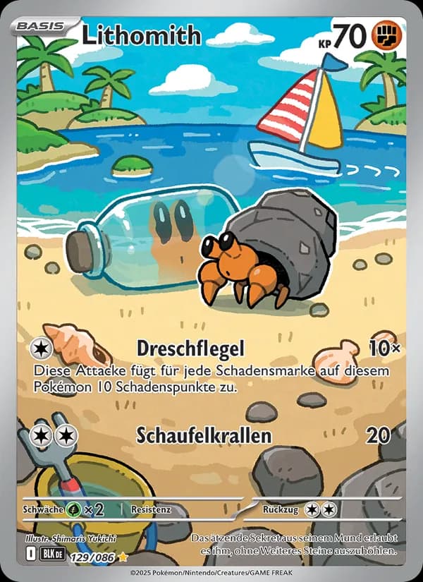 Lithomith card in German