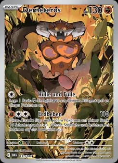 Demeteros card in German