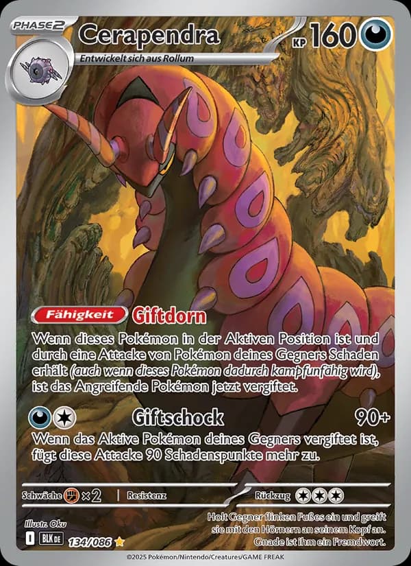 Cerapendra card in German