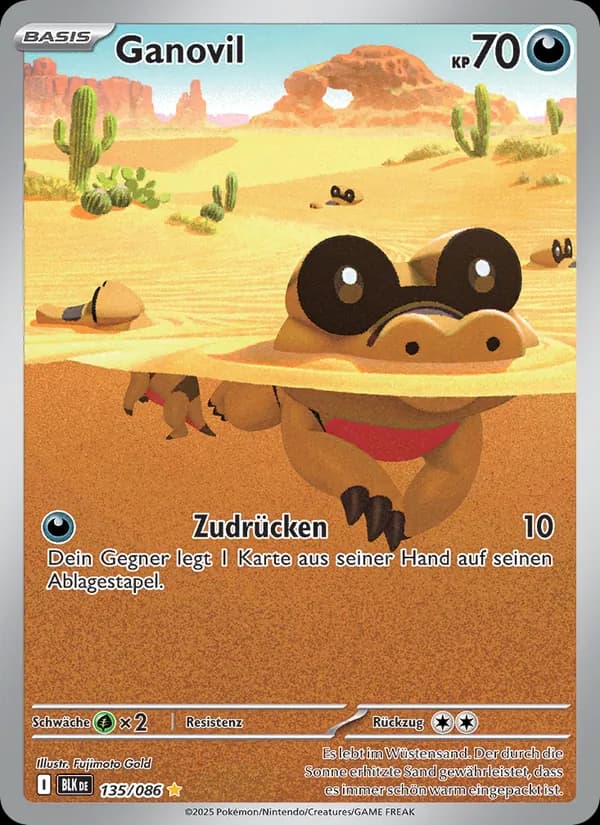 Ganovil card in German