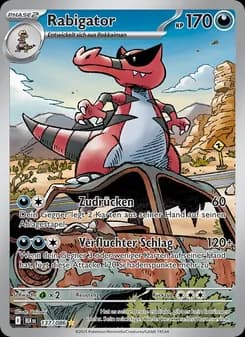 Rabigator card in German