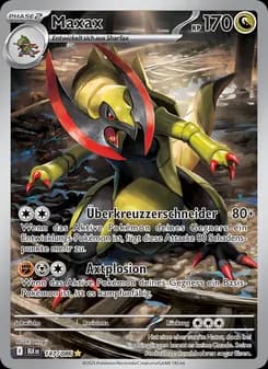 Maxax card in German
