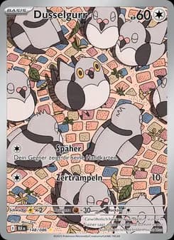 Dusselgurr card in German