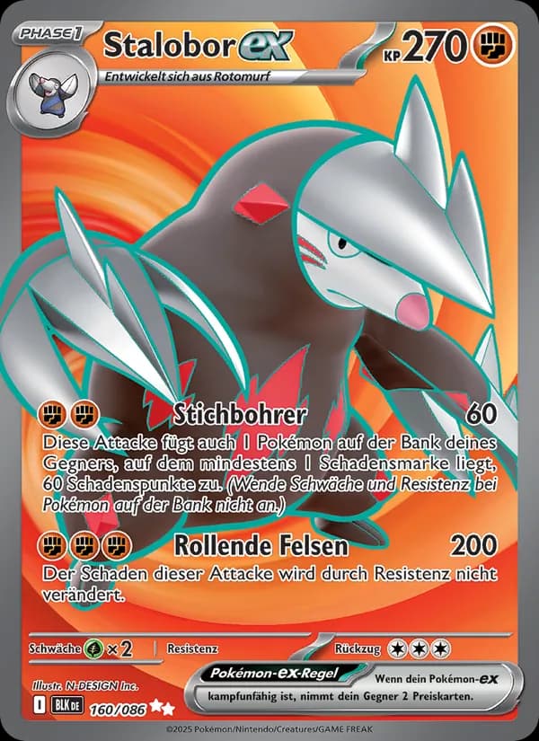 Stalobor-ex card in German
