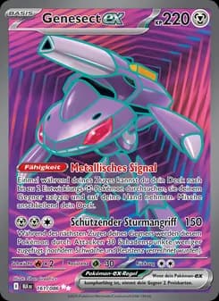 Genesect-ex card in German
