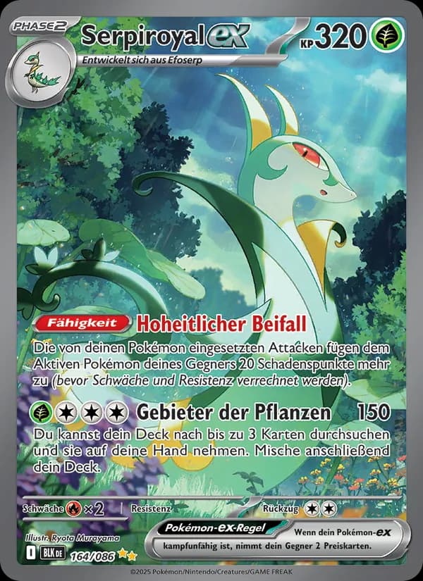 Serpiroyal-ex card in German