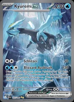 Kyurem-ex card in German