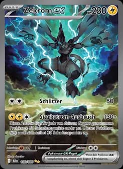 Zekrom-ex card in German