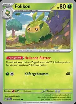 Folikon card in German