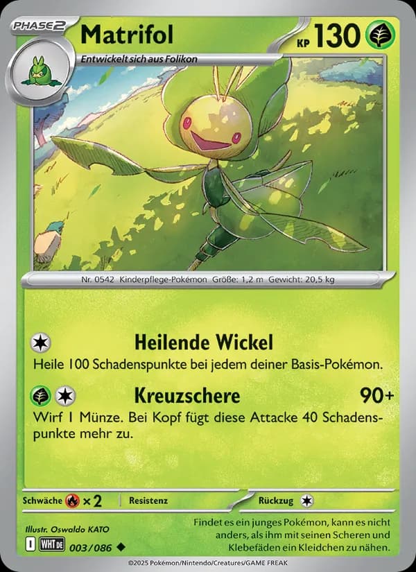 Matrifol card in German