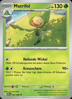 Matrifol card in German