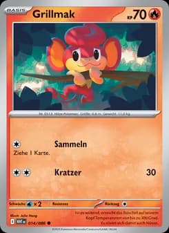 Grillmak card in German