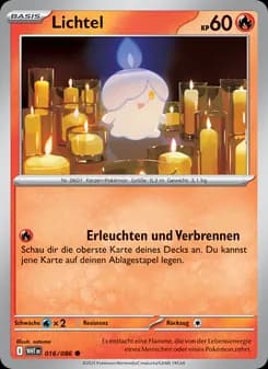 Lichtel card in German