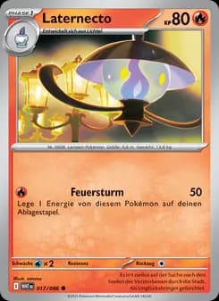 Laternecto card in German