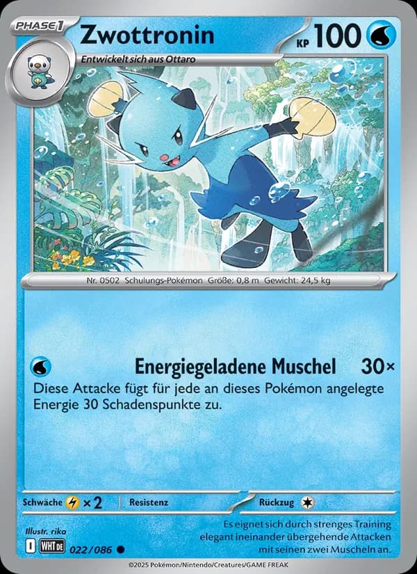 Zwottronin card in German
