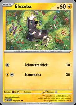 Elezeba card in German