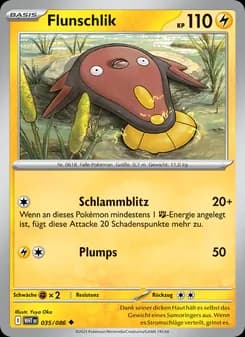 Flunschlik card in German