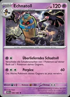 Echnatoll card in German