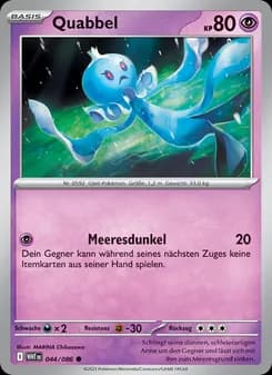 Quabbel card in German
