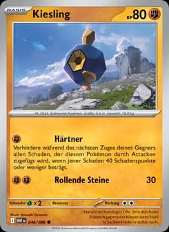 Kiesling card in German