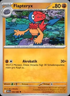 Flapteryx card in German