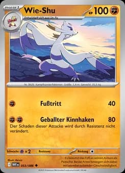 Wie-Shu card in German