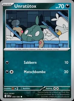 Unratütox card in German