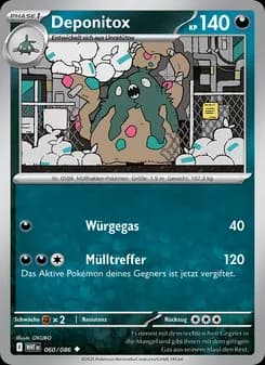 Deponitox card in German