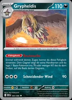 Grypheldis card in German