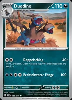 Duodino card in German