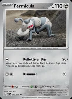 Fermicula card in German