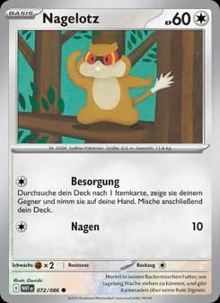 Nagelotz card in German