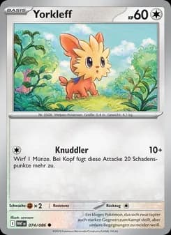 Yorkleff card in German