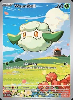 Waumboll card in German