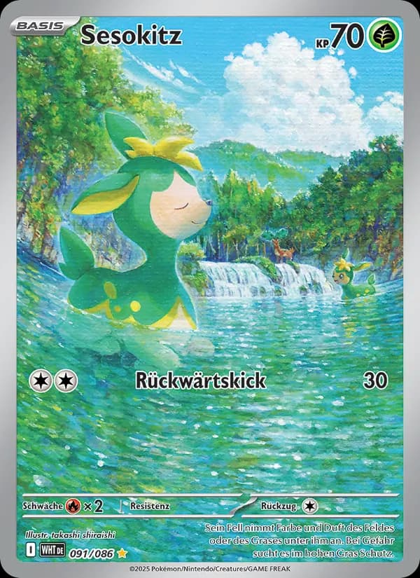 Sesokitz card in German