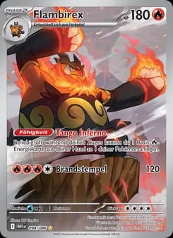 Flambirex card in German