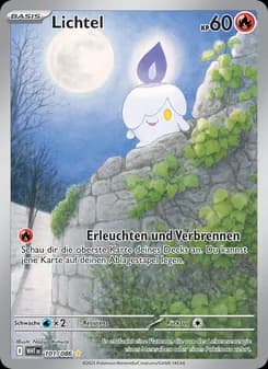 Lichtel card in German