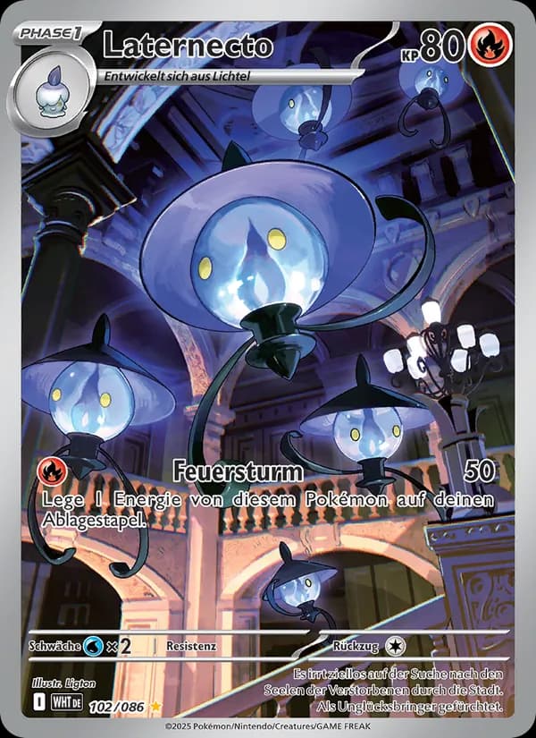 Laternecto card in German