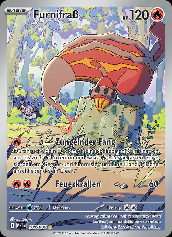 Furnifraß card in German
