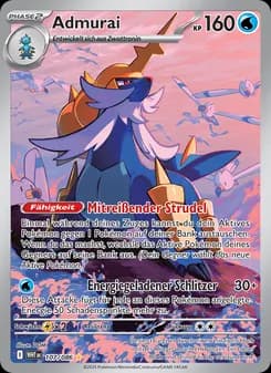 Admurai card in German