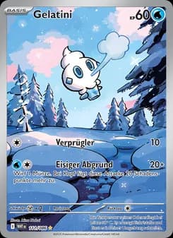 Gelatini card in German