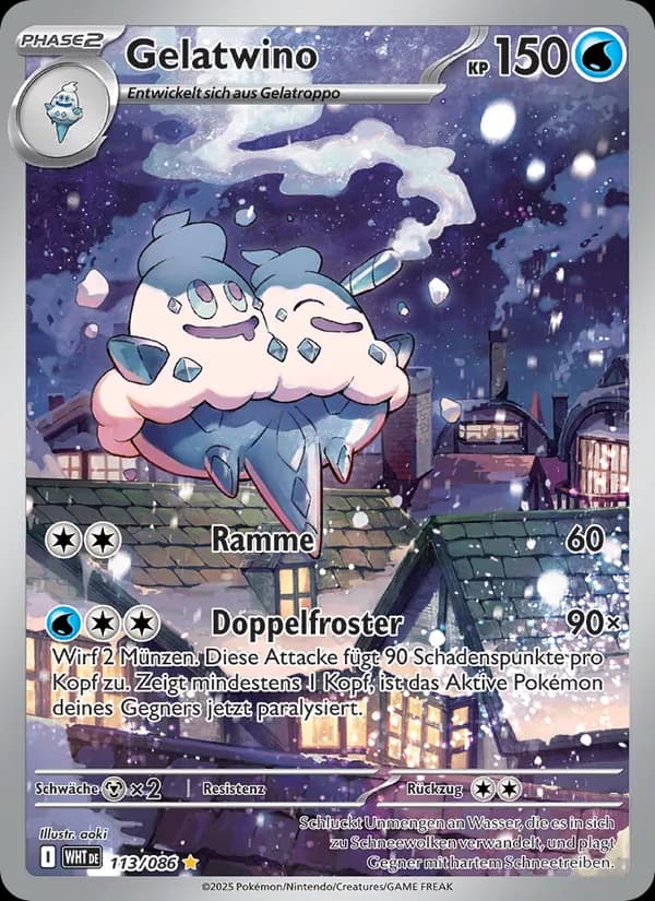 Gelatwino card in German