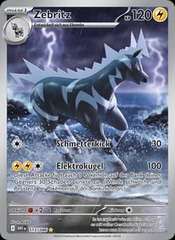 Zebritz card in German