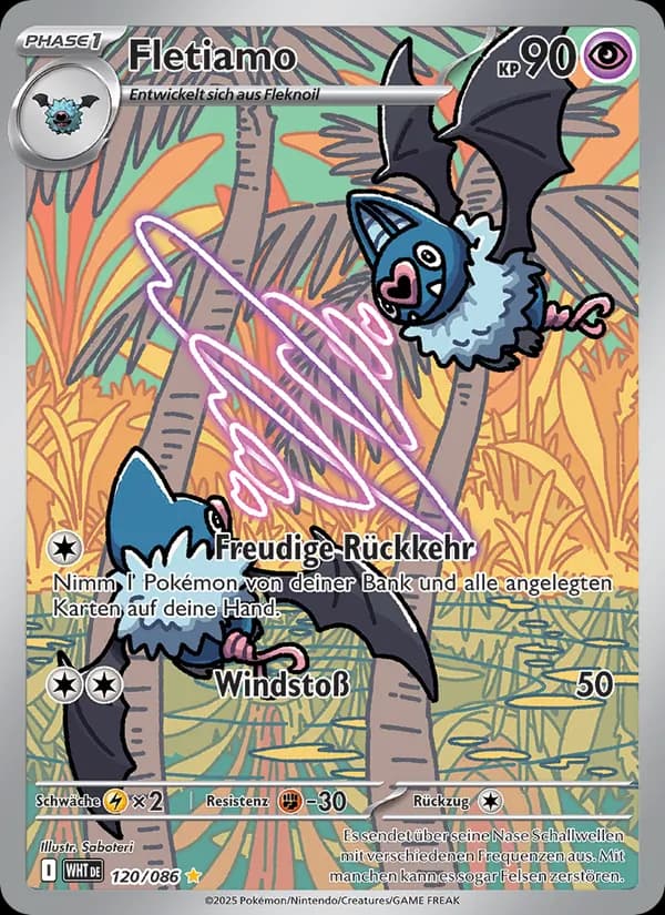 Fletiamo card in German