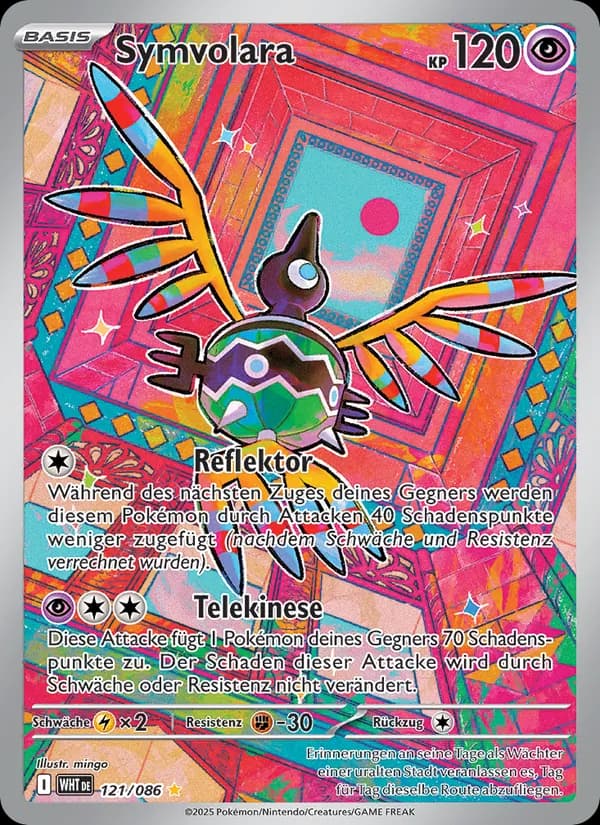 Symvolara card in German