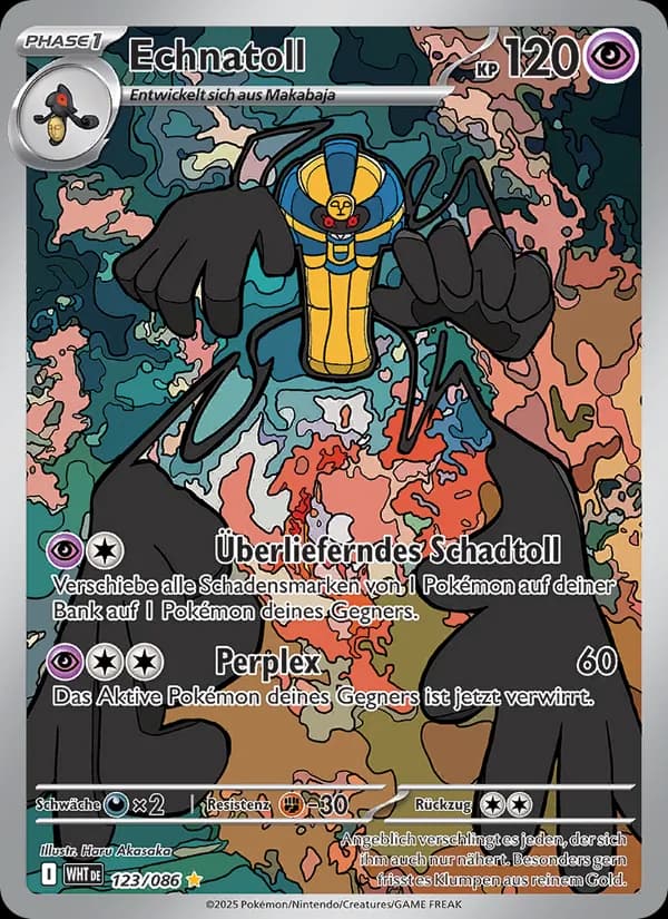 Echnatoll card in German