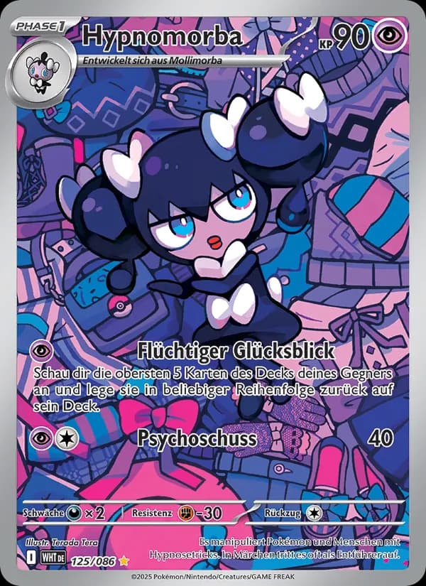 Hypnomorba card in German