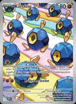 Kiesling card in German